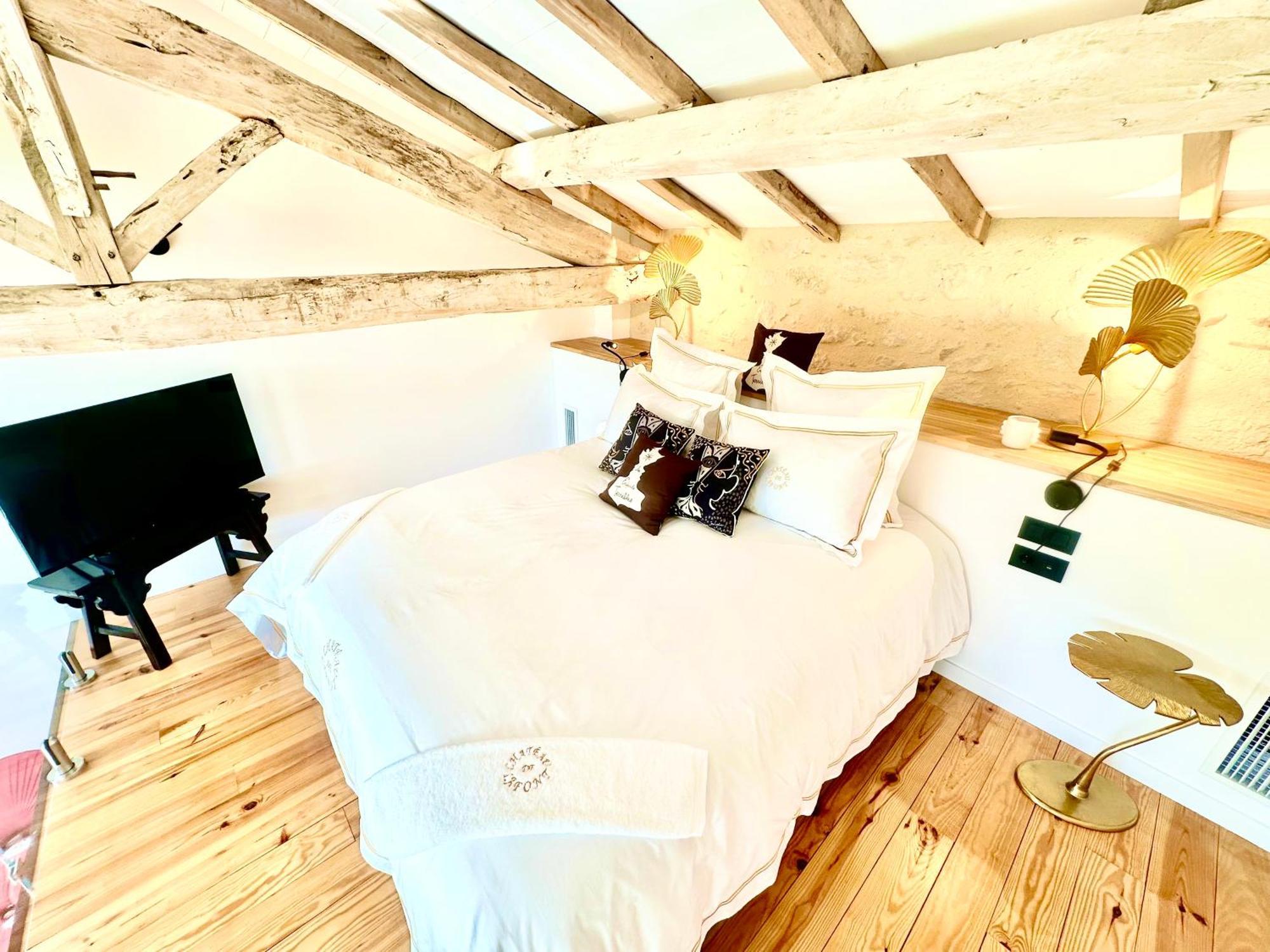 Chateau De Lafont Suites Saint-Vivien  Exterior foto
